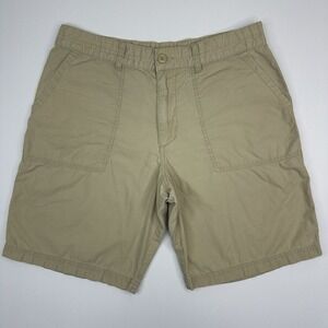 Patagonia‎ Men's Tan Ripstop Field Mid-Rise Utility Shorts W33/L9.5